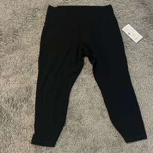 Athleta transcend mesh 7/8 length legging